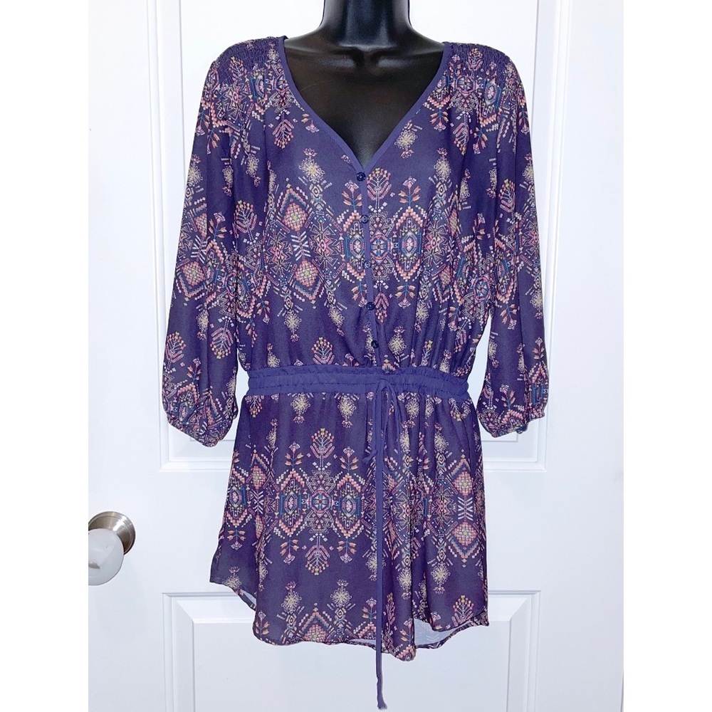 Maurices purple blouse